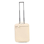 Chanel Vintage Calfskin Beige Quilted Carry Case Travel — view 5