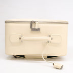 Chanel Vintage Calfskin Beige Quilted Carry Case Travel — view 6
