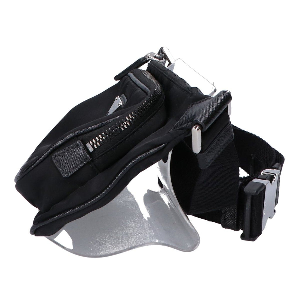 Prada Re-Nylon Saffiano Leather Shoulder — view 4