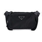 Prada Re-Nylon Saffiano Leather Shoulder