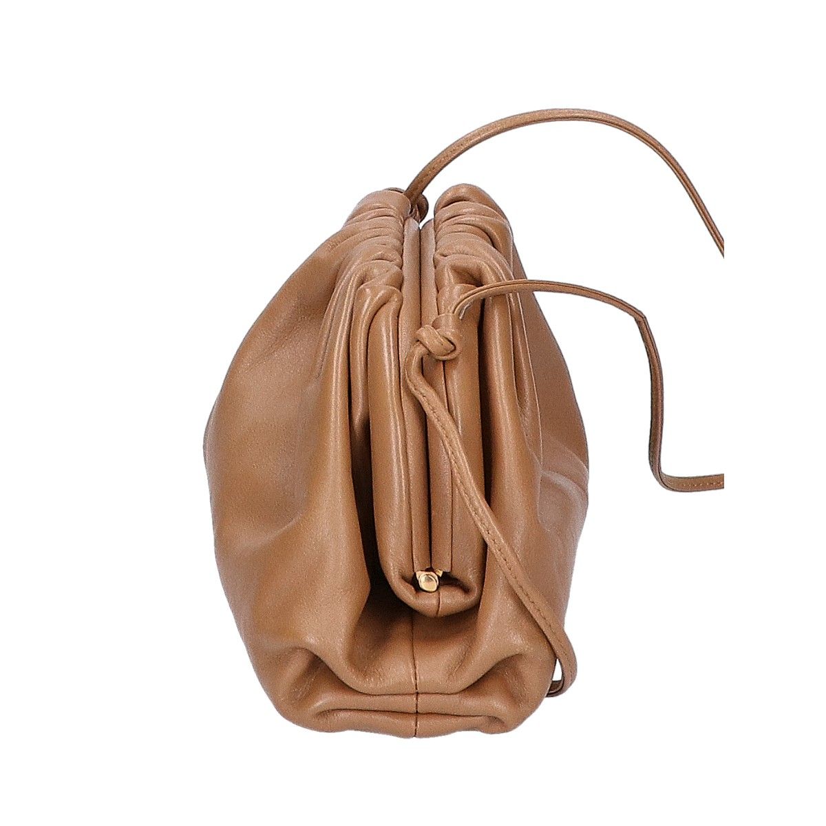 Bottega Veneta Mini the Pouch Calfskin Embossed Logo — view 2
