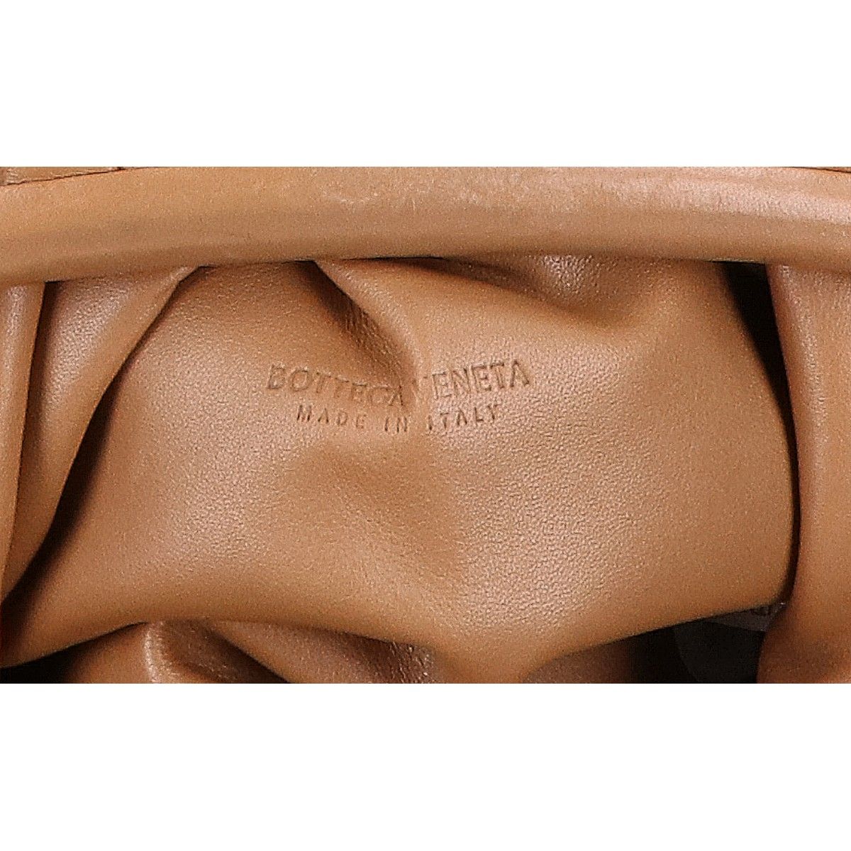 Bottega Veneta Mini the Pouch Calfskin Embossed Logo — view 7