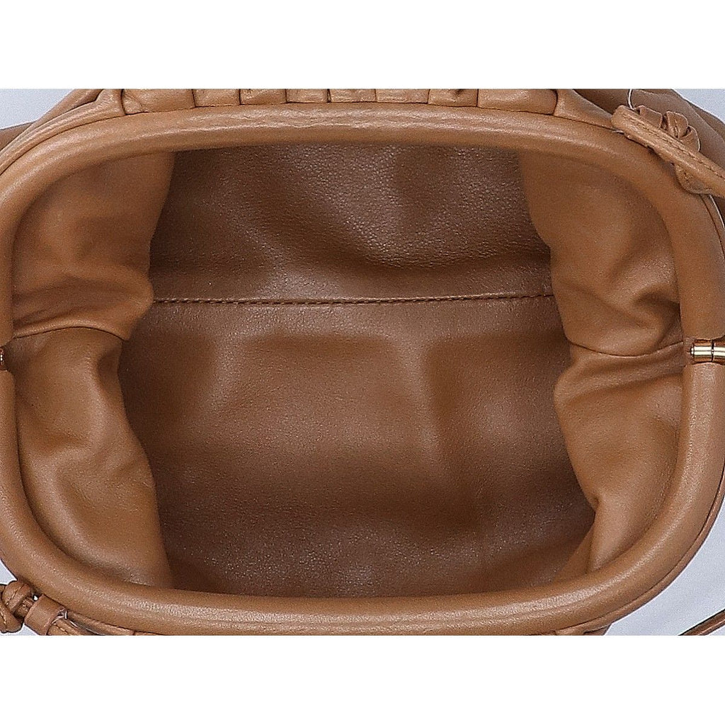 Bottega Veneta Mini the Pouch Calfskin Embossed Logo — view 6