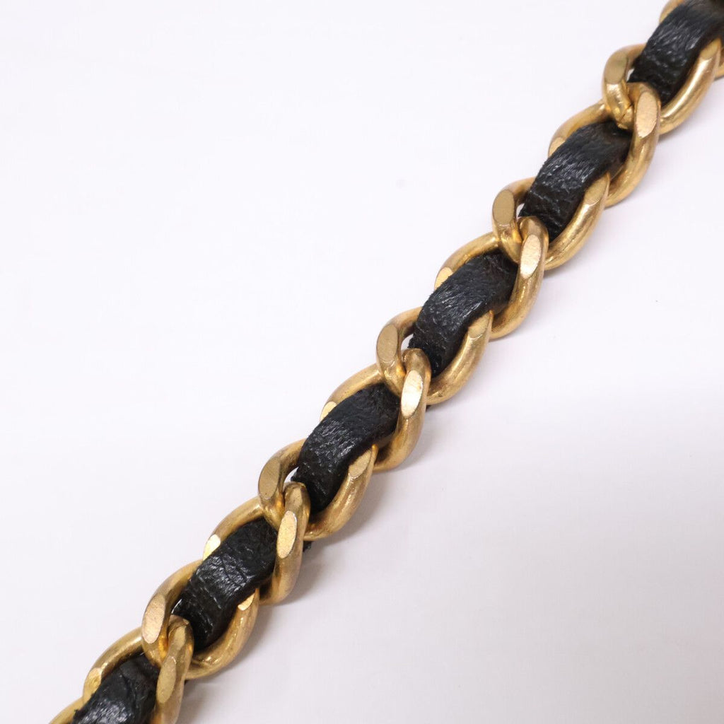 Chanel Coco Medal Quilted Chain Belt — view 3