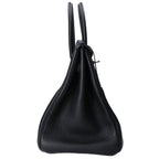 Hermes Noir Togo Gold Birkin 35 Handbag — view 4