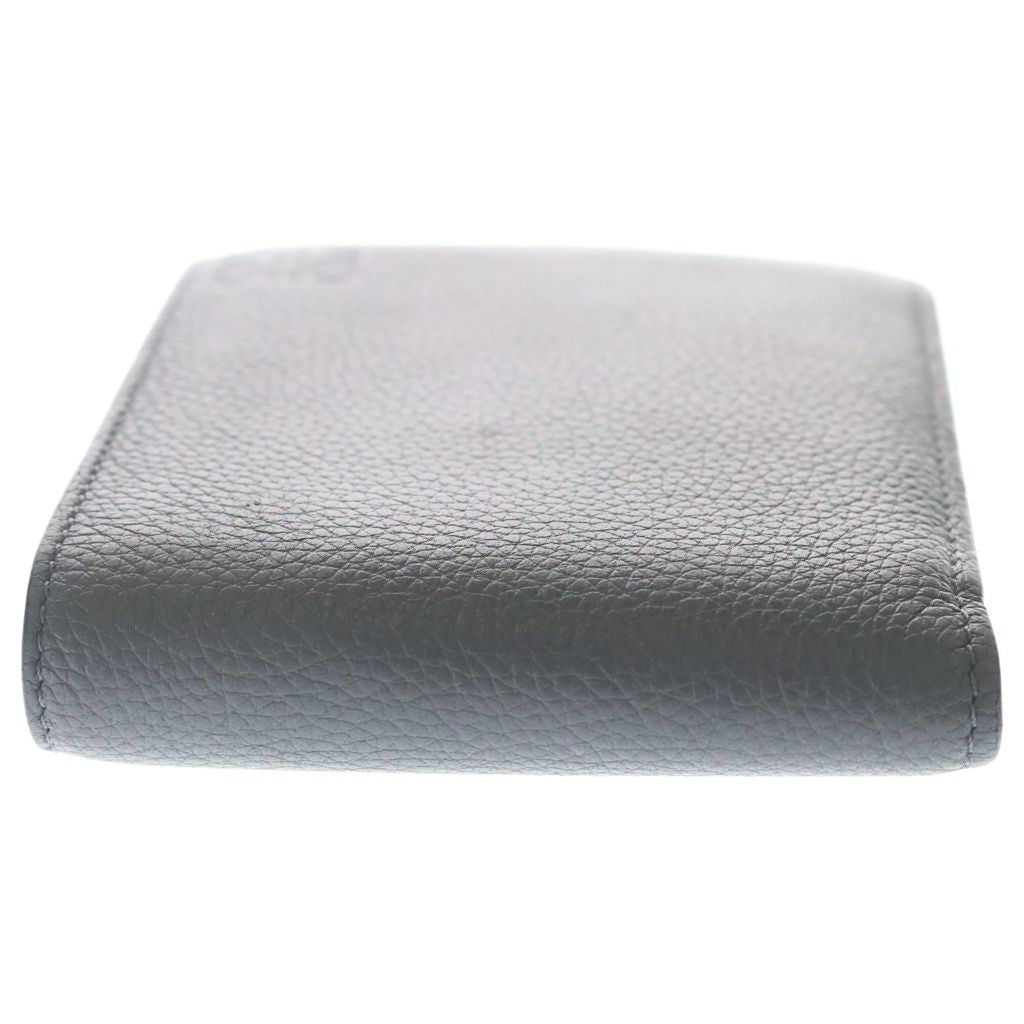 Loewe Bifold Coin Wallet Leather Anagram Gray — view 3
