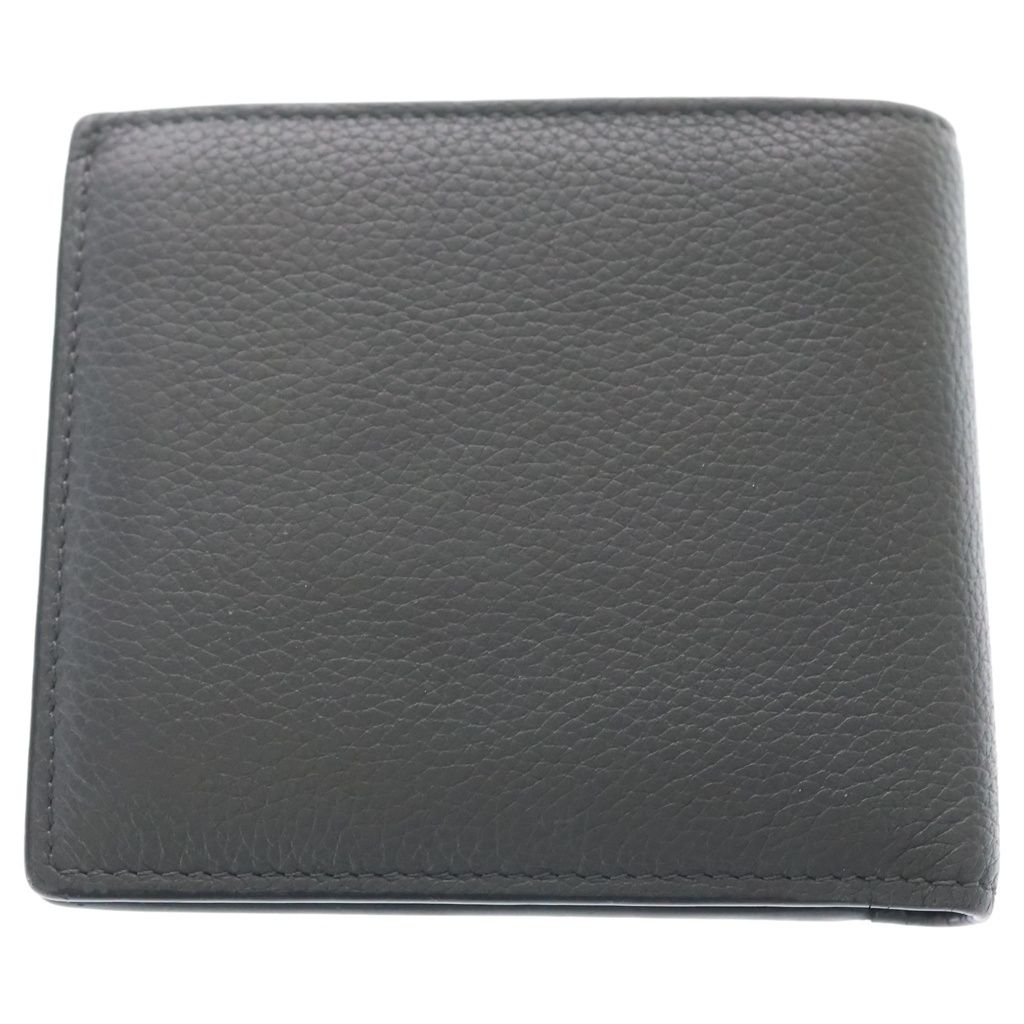 Loewe Bifold Coin Wallet Leather Anagram Gray — view 2