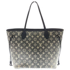 Louis Vuitton Monogram Neverfull MM Tote Gray