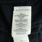 Fendi Logo Print Crew Neck Short Sleeve T-Shirt Black — view 8