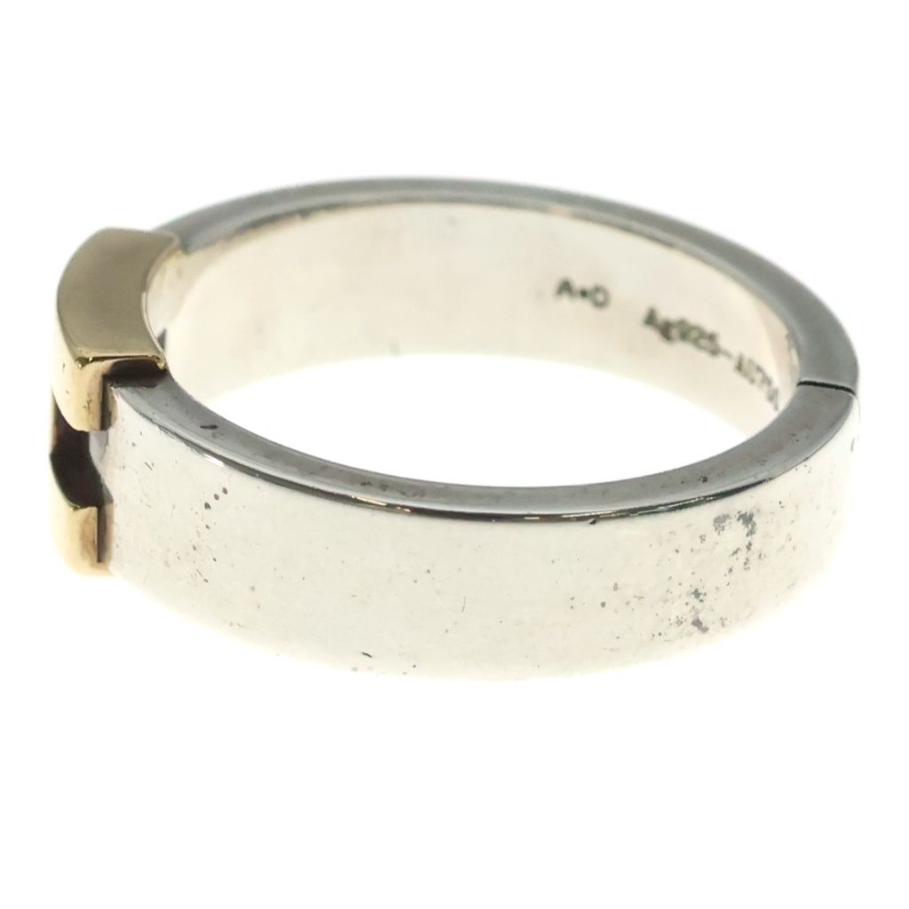 Hermes Ring Silver Yellow Gold — view 4
