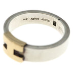 Hermes Ring Silver Yellow Gold — view 6