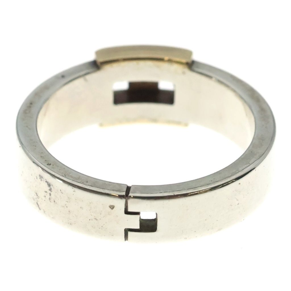 Hermes Ring Silver Yellow Gold — view 2