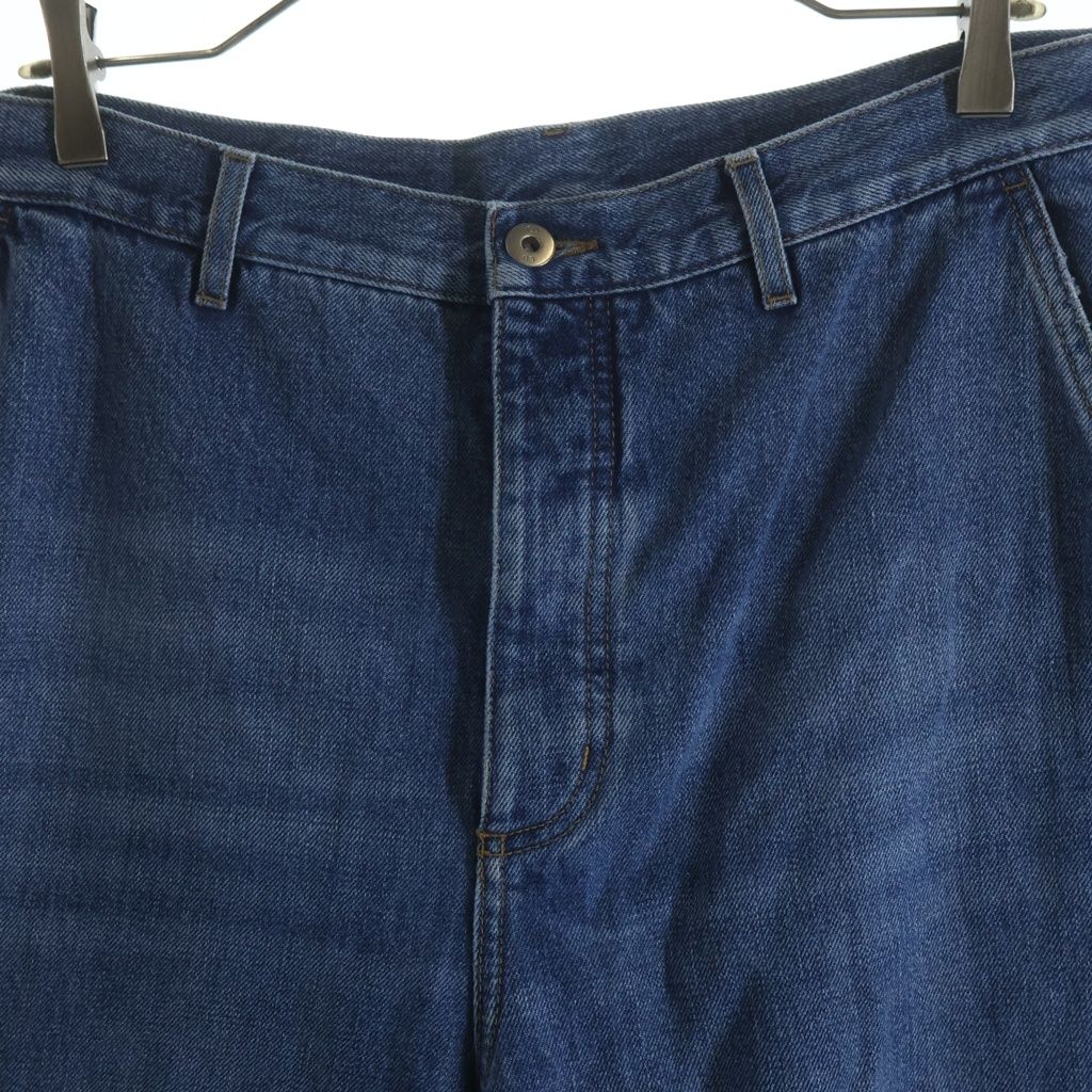 Dior Side Logo Embroidery Cargo Denim Pants Indigo — view 3