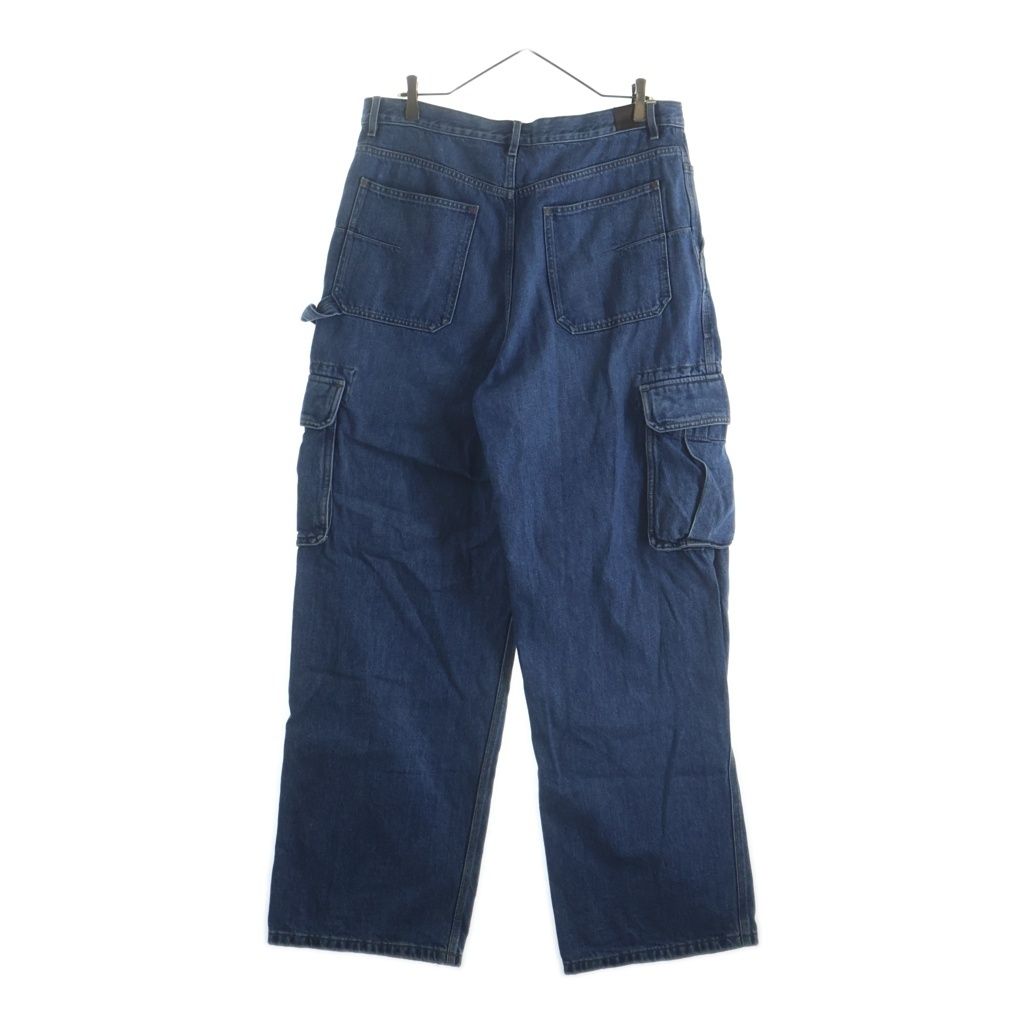 Dior Side Logo Embroidery Cargo Denim Pants Indigo — view 2