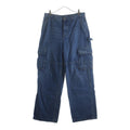 Dior Side Logo Embroidery Cargo Denim Pants Indigo