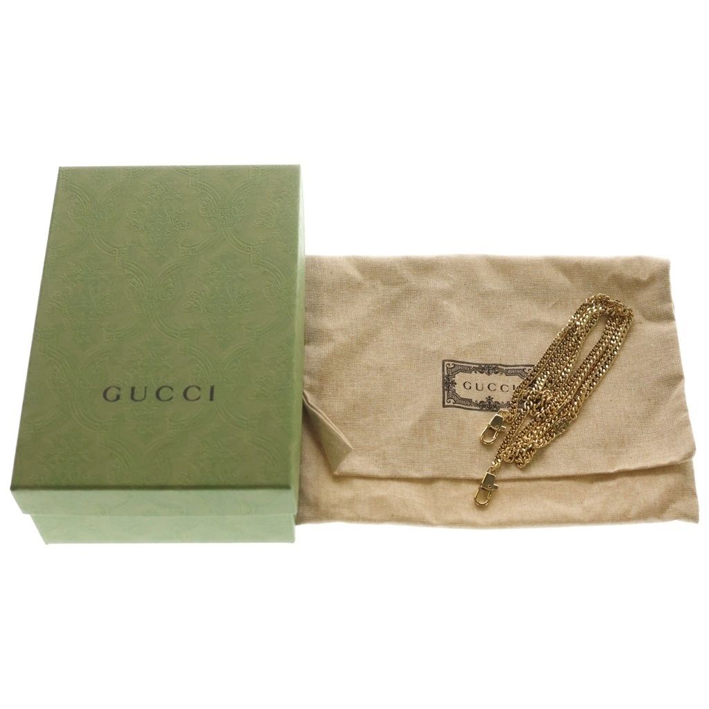 Gucci Bamboo Mini Leather 2-Way Shoulder Bag Silver — view 8