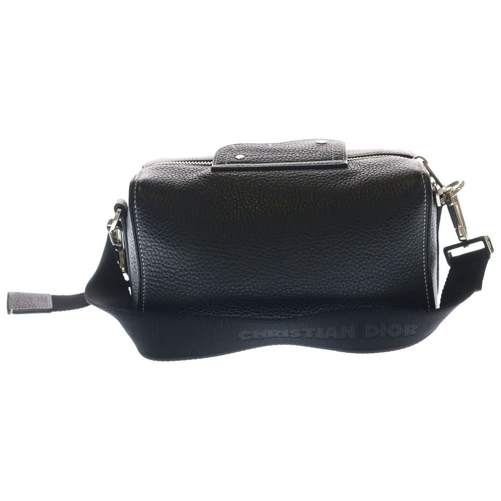 Dior Lingot 22 Leather Shoulder Bag Black — view 2