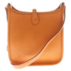 Hermes Evelyne TPM Orange Taurillon Clemence Handbag — view 2