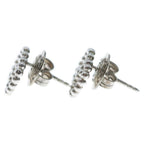 Gucci GG Logo Earrings Silver — view 3
