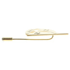 Chanel CC Logo Yacht Pin Badge Brooch Gold — view 4