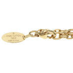 Louis Vuitton Collier Gamble Pendant Chain Gold Blue — view 6
