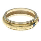 Saint Laurent Paris Multi Stone Ring Yellow Gold — view 3
