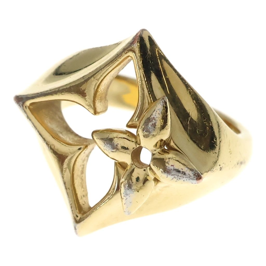 Louis Vuitton LV Flower Glam Ring Gold