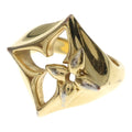 Louis Vuitton LV Flower Glam Ring Gold
