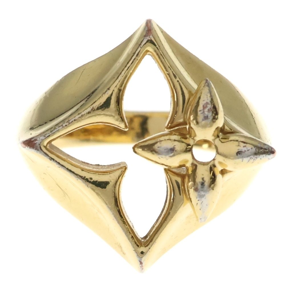 Louis Vuitton LV Flower Glam Ring Gold — view 4