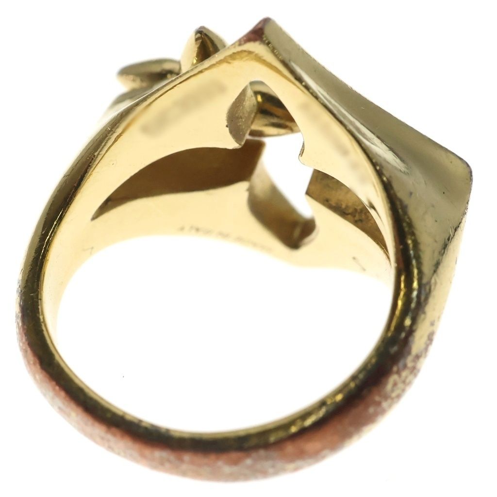 Louis Vuitton LV Flower Glam Ring Gold — view 5