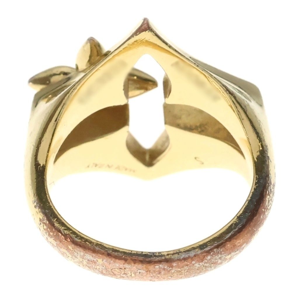 Louis Vuitton LV Flower Glam Ring Gold — view 2