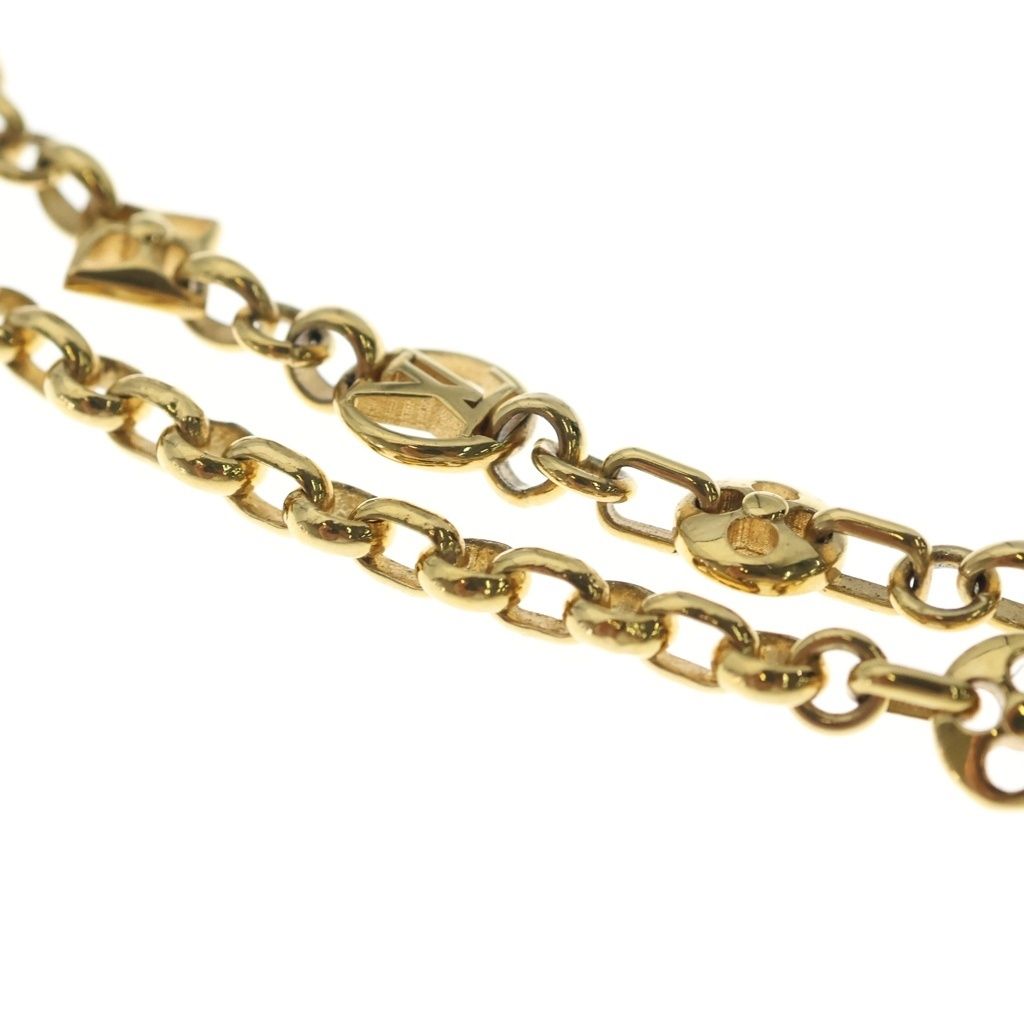 Louis Vuitton Collier Cles Inlock Necklace Gold Plated — view 6