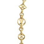 Louis Vuitton Collier Cles Inlock Necklace Gold Plated — view 4