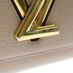 Louis Vuitton Twist BB One Handle Shoulder Bag Pink Beige Leather Gold — view 6