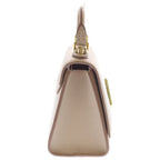 Louis Vuitton Twist BB One Handle Shoulder Bag Pink Beige Leather Gold — view 3