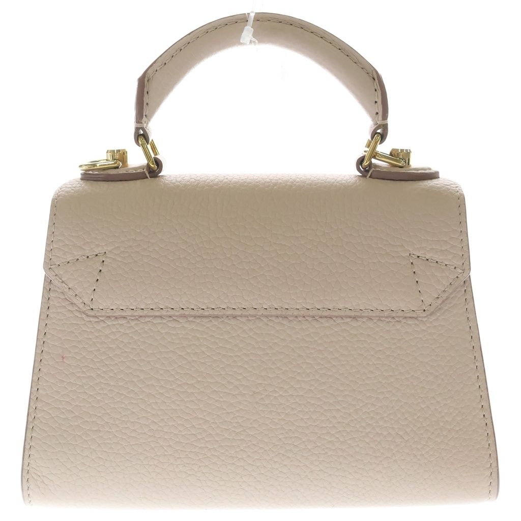 Louis Vuitton Twist BB One Handle Shoulder Bag Pink Beige Leather Gold — view 2
