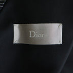 Dior Cashmere Wool Swallowtail Coat Color Less Jacket Black — view 7