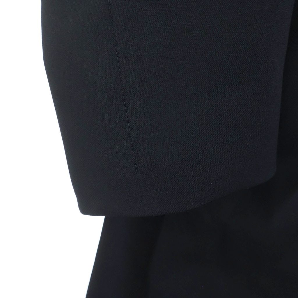 Dior Cashmere Wool Swallowtail Coat Color Less Jacket Black — view 6