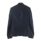 Dior Homme Eddie Era Polyester Wool Double Breasted Tailored Jacket Black — view 2