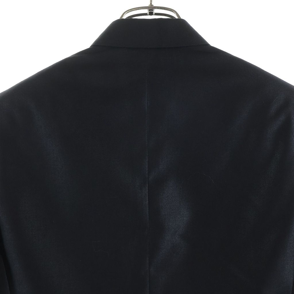 Dior Homme Eddie Era Polyester Wool Double Breasted Tailored Jacket Black — view 4