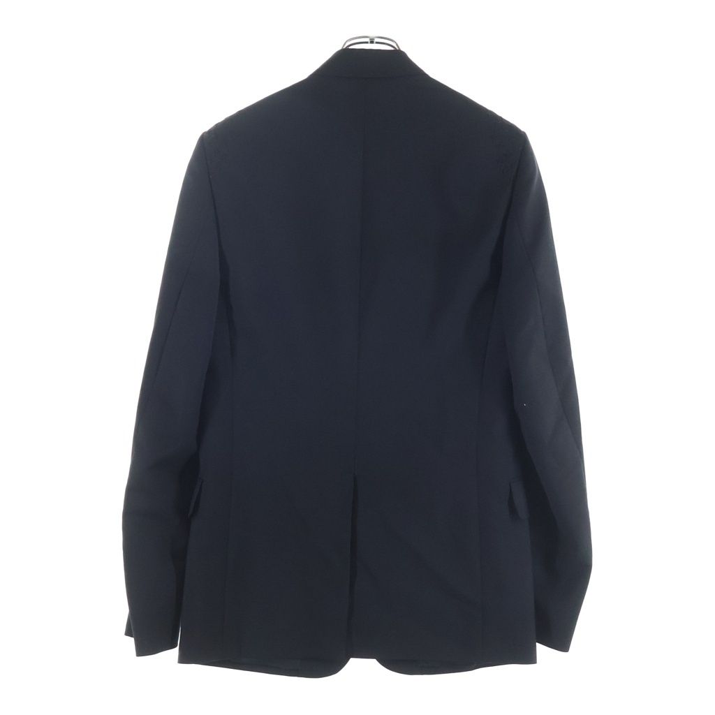 Dior Homme Chris Era Embroidery Peaked Lapel Tailored Jacket Black — view 2