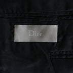 Dior Homme Chris Era Embroidery Peaked Lapel Tailored Jacket Black — view 6