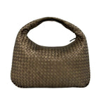Bottega Veneta Hobo Intrecciato Leather Shoulder Bag Brown — view 3