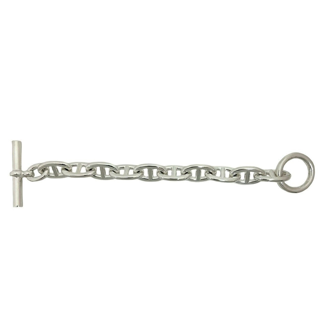 Hermes Chaine D'ancre TGM Bracelet 925 Sterling Silver — view 6