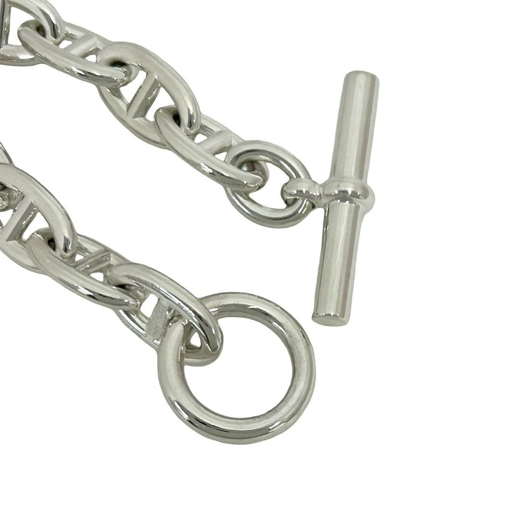 Hermes Chaine D'ancre TGM Bracelet 925 Sterling Silver — view 5