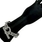 Hermes Chaine D'ancre TGM Bracelet 925 Sterling Silver — view 2