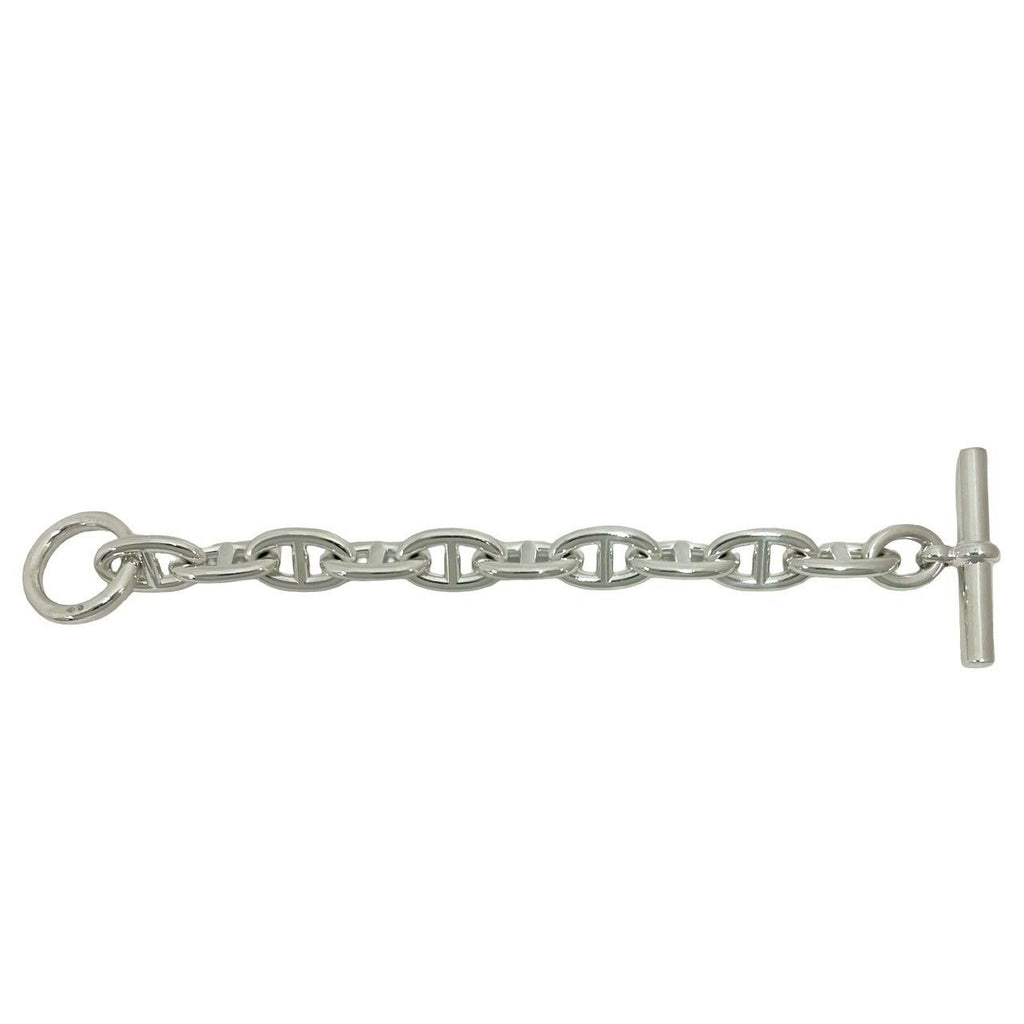 Hermes Chaine D'ancre TGM Bracelet 925 Sterling Silver — view 7