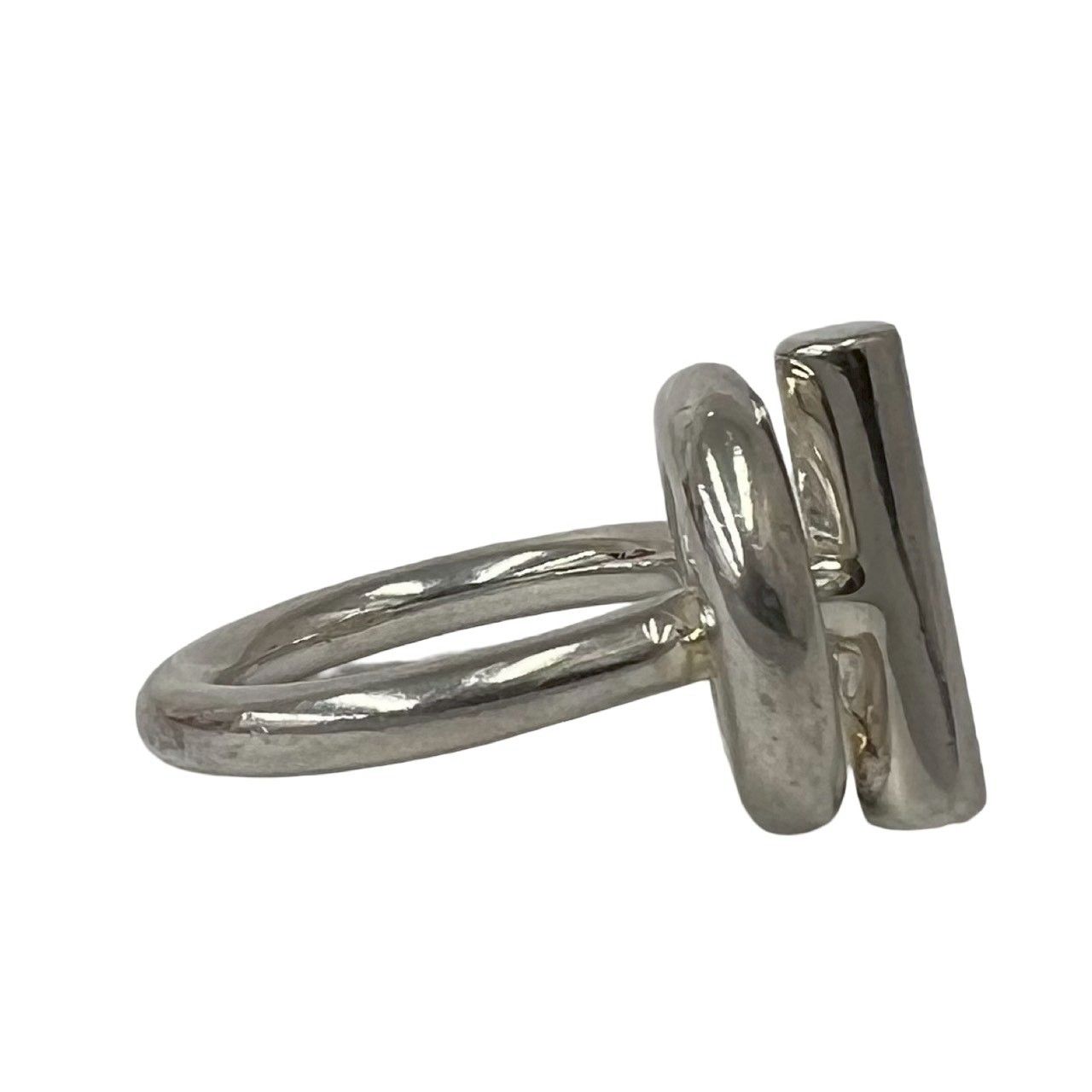 Hermes Echappee Ring 925 Sterling Silver — view 5