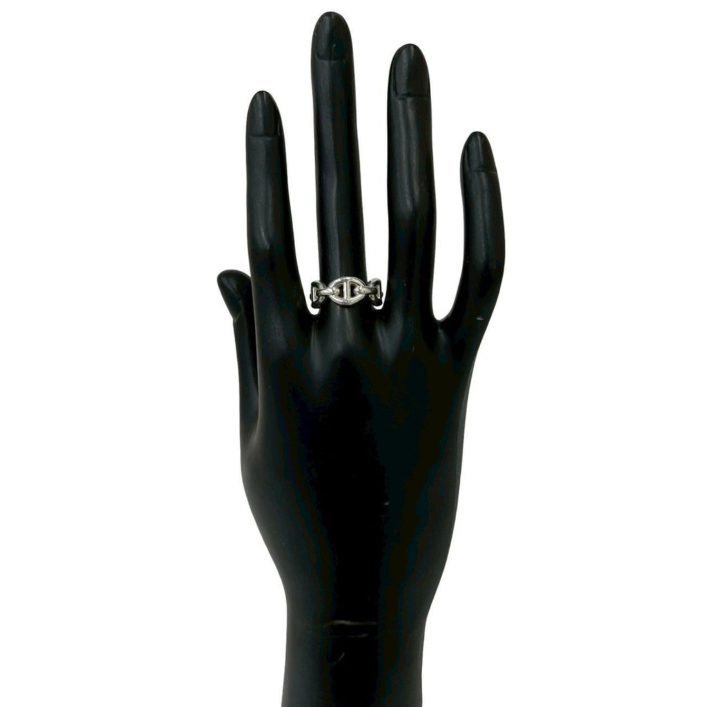 Hermes Chaine D'ancre PM Ring 925 Sterling Silver — view 2