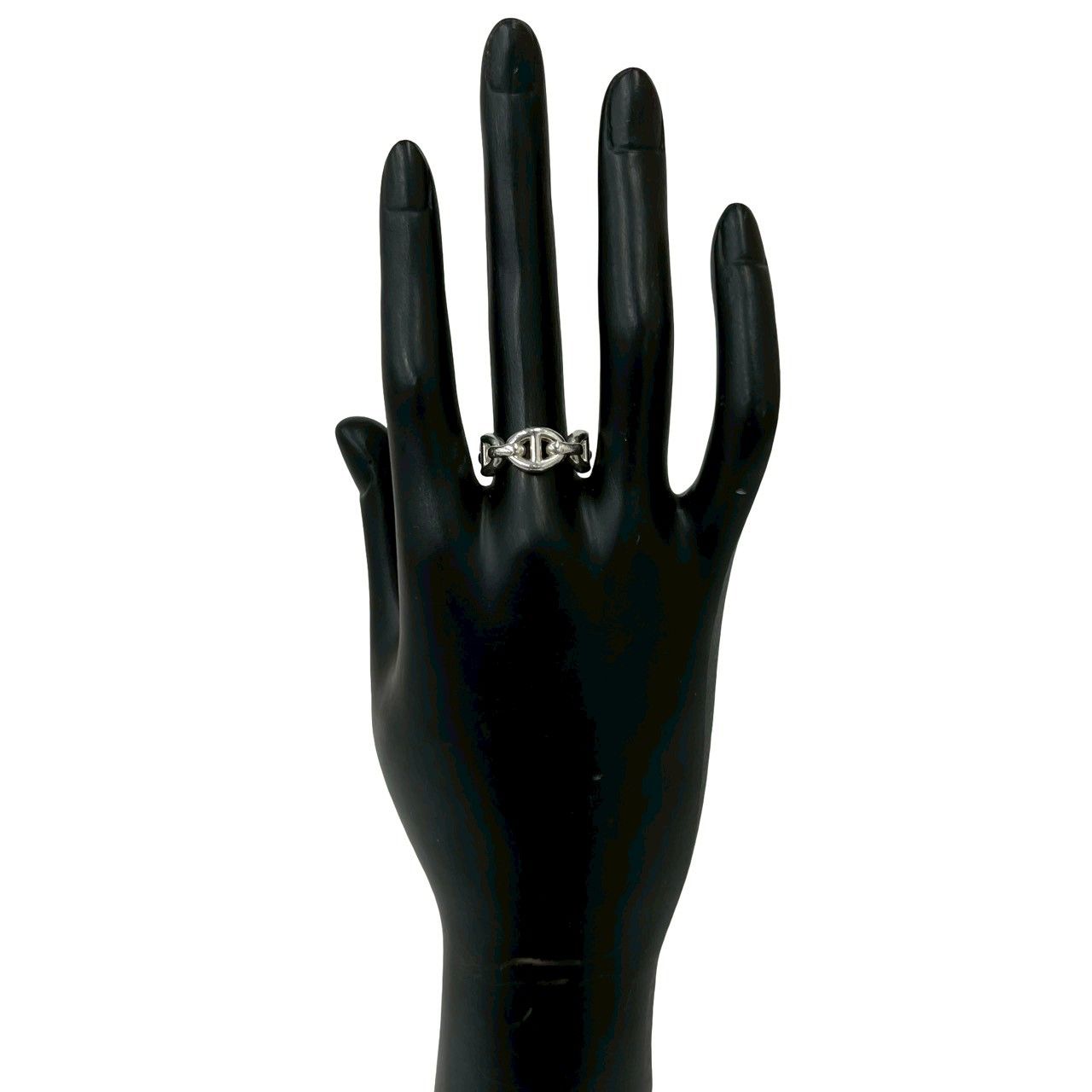 Hermes Chaine D'ancre PM Ring 925 Sterling Silver — view 2